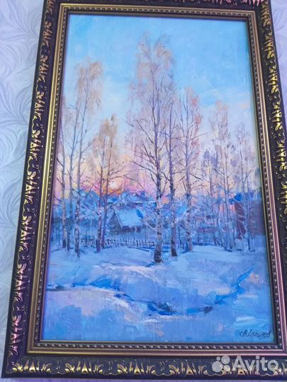 Картина масло холст