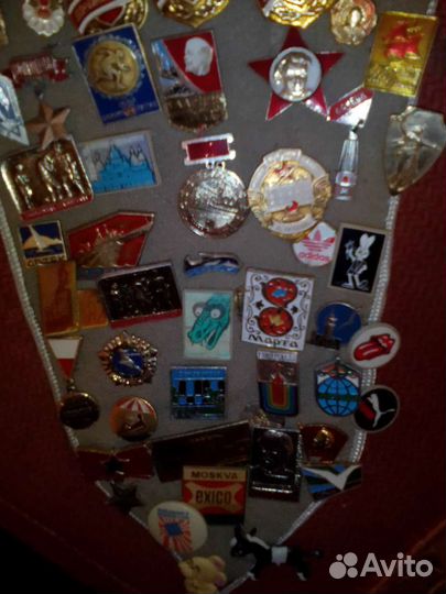 Значки из СССР