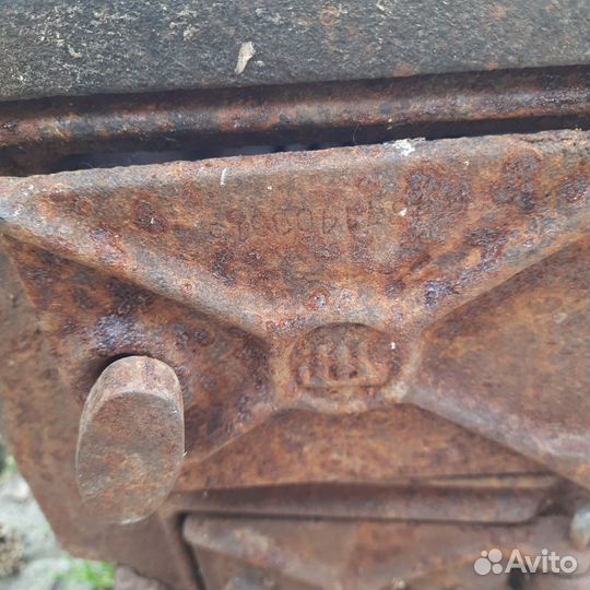 Печь буржуйка чугунная разборная