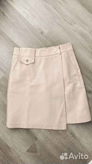 Кожаная юбка размер