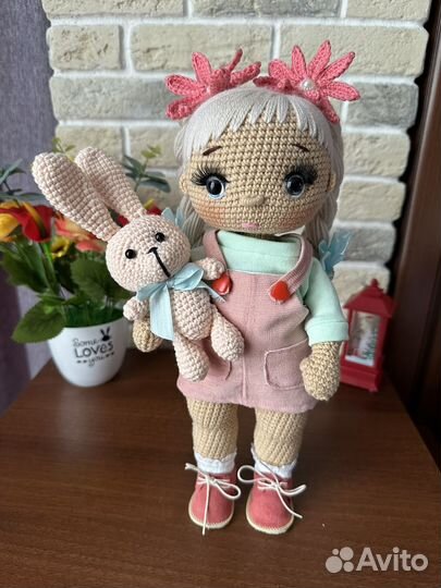 Вязаная кукла