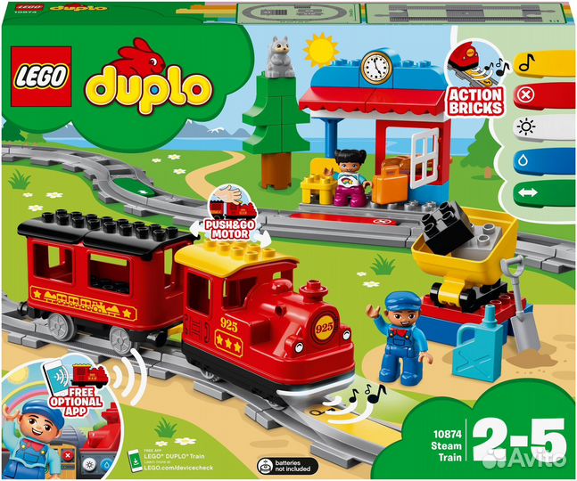 Lego duplo поезд