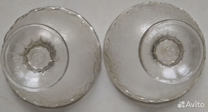 Креманки для мороженого СССР Рельефный хрусталь