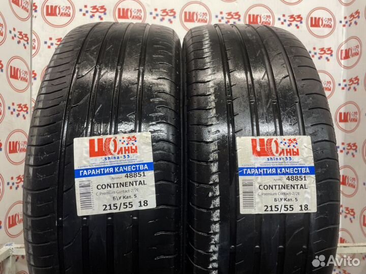 Continental ContiPremiumContact 2E 215/55 R18