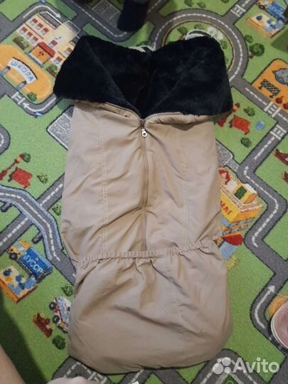 Зимний конверт в коляску