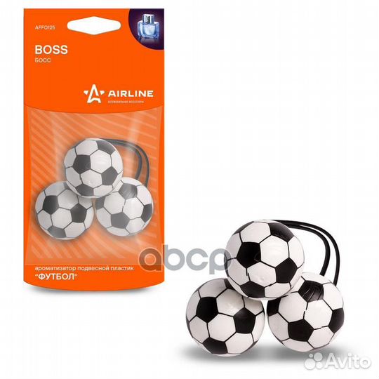 Affo125 ароматизатор подвесной 'футбол' boss A