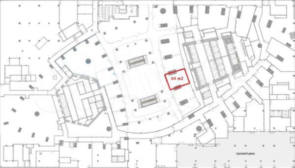 Продам торговое помещение, 64 м²