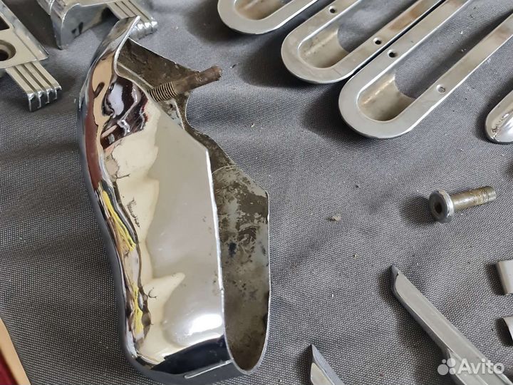 Клык переднего бампера газ 21 1 серия