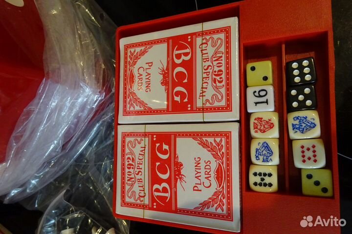 Набор настольных игр Куб 6 в 1