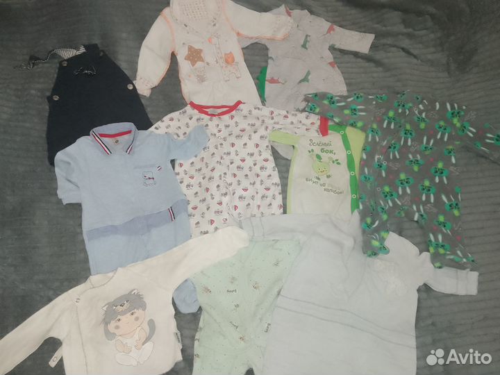 Детские вещи от 0 до 3