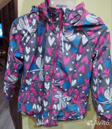 Ветровка для девочки 104 nikastyle