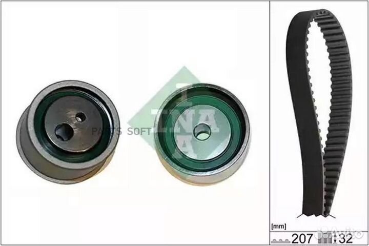 INA 530 0430 10 Ролики грм с зубчатым ремнем