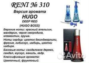 Наливные духи Reni