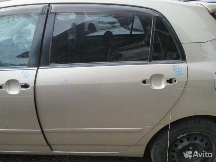 Дверь задняя левая Toyota Allex ZZE123 2ZZ-GE