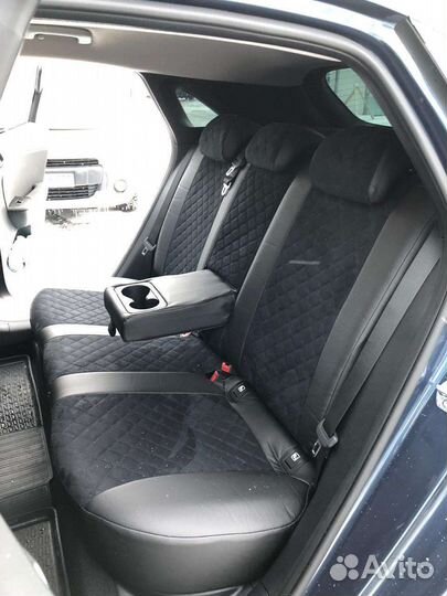 Чехлы kia cerato 4 автопилот алькантара ромб