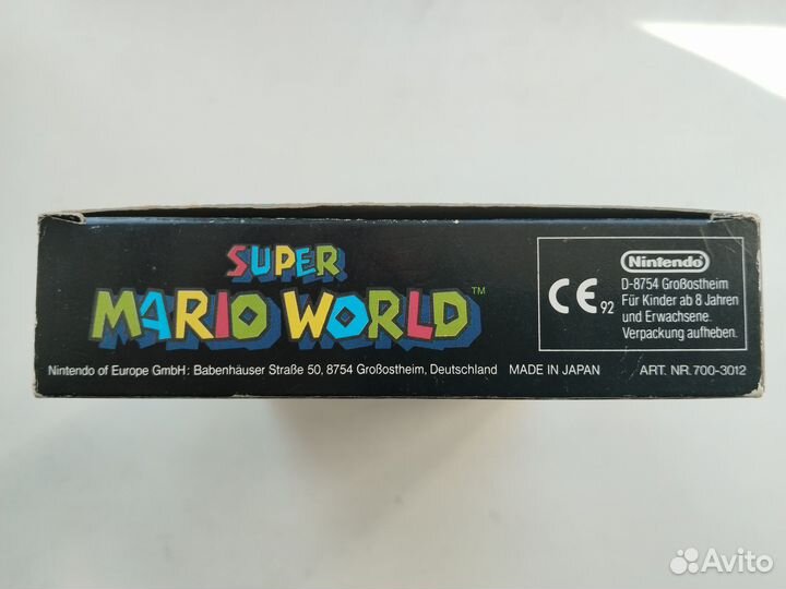 Super Mario World Super Nintendo Snes