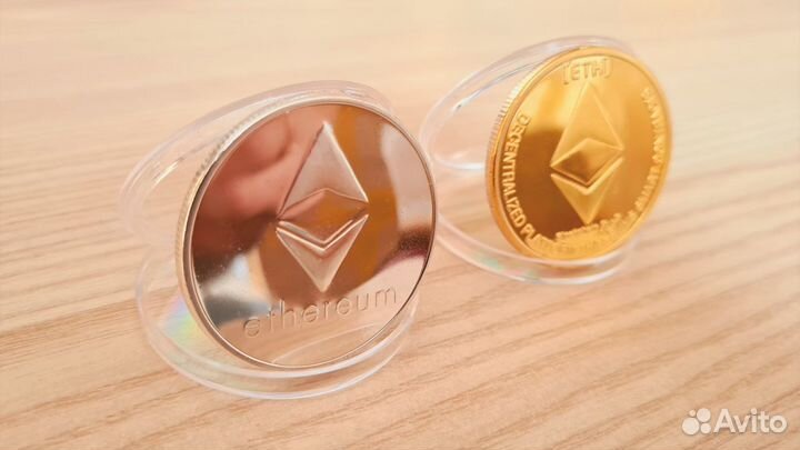 Новая Коллекционная монета Ethereum