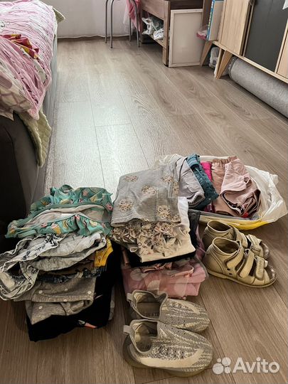 Пакет вещей для девочки 4-6 лет