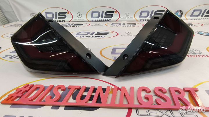 Стоп сигналы Honda civic 17-21г дымчатые