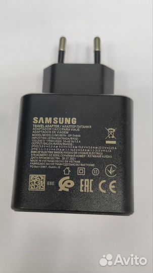 Быстрая зарядка Samsung 45W