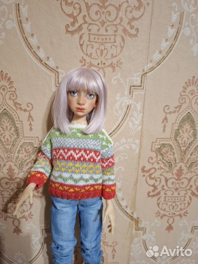 Парик для куклы для Насти