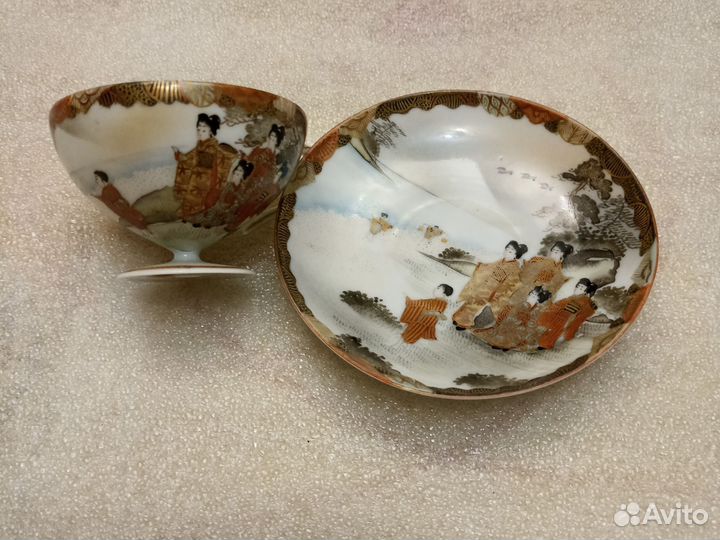 Чайная пара старинная Япония