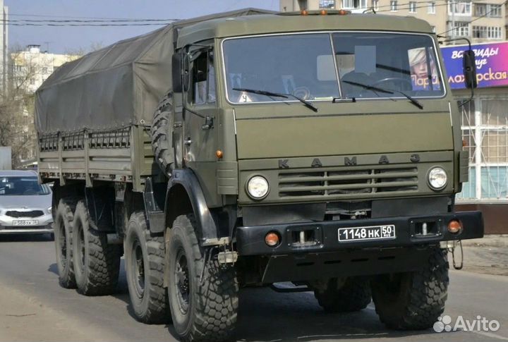 Тент на военный камаз 6350