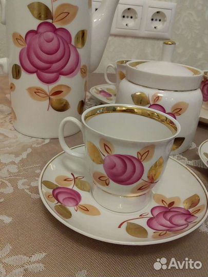 Кофейный сервиз Артемовский завод