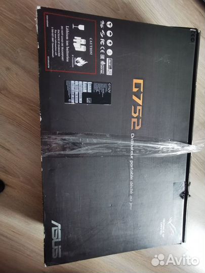 Игровой ноутбук Asus ROG G752VS видяха на 8гиг