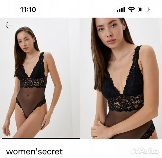 Боди кружевное Women’secret