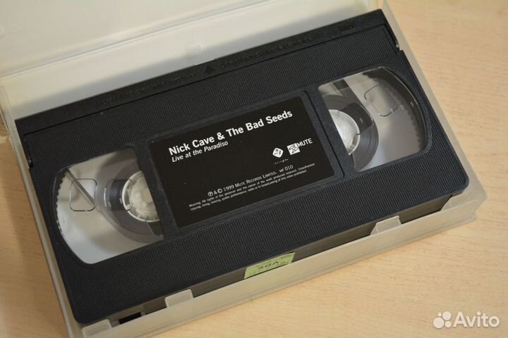 Nick Cave and the Bad Seeds Live AT Paradiso VHS