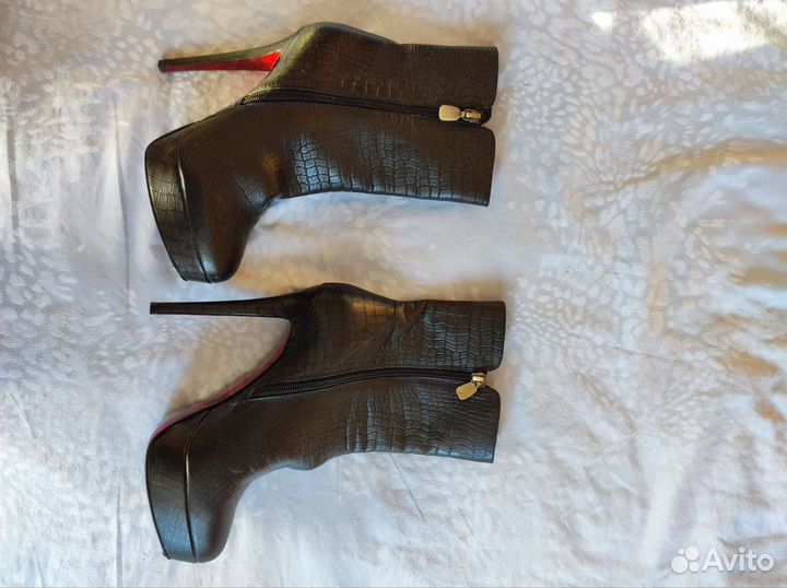 Ботильоны натуральная кожа