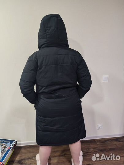 Пуховик женский черный новый