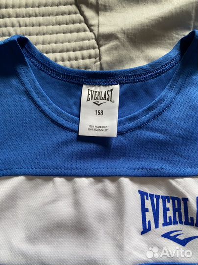 Боксерская форма everlast синяя
