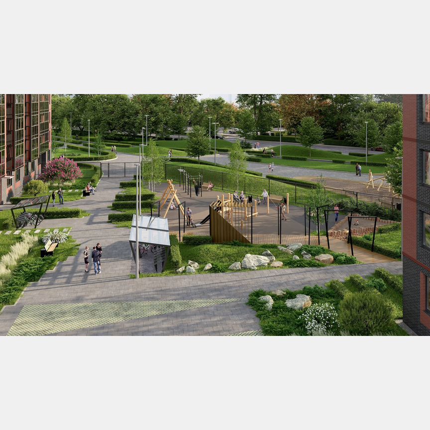 2-к. квартира, 53,1 м², 1/23 эт.