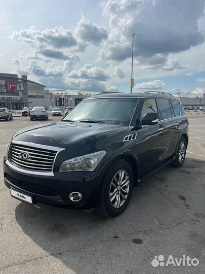 Infiniti QX80 5.6 AT, 2013, 220 000 км