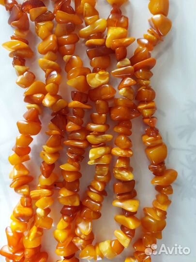 Бусы янтарь СССР