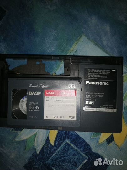 Адаптер basf с vhsc на VHC от Panasonic