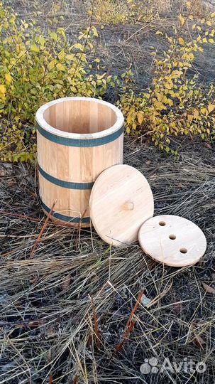 Кадка дубовая 50 литров