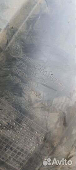 Подкрылок задний левый Bmw X3 E83 N52B25A 2008