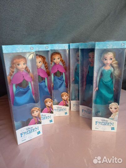 2 Куклы Disney холодное сердце Анна и Эльза Hasbro