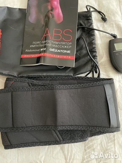 Миостимулятор-пояс Gezatone импульсный массажер