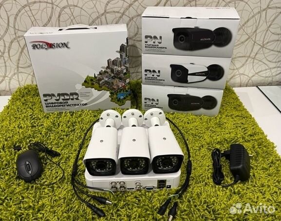 Комплект оборудования для видеонаблюдения