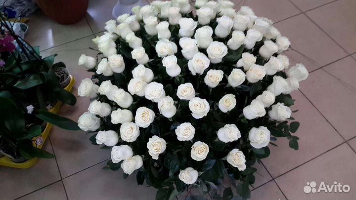 Цветы розы букет
