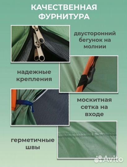 Палатка одноместная (новая)