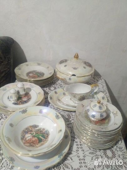 Сервиз столовый Мадонна гдр