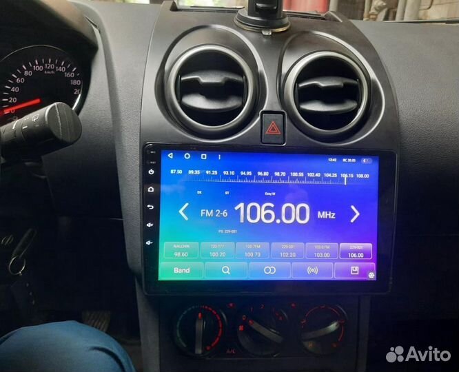 Магнитола Nissan Qashqai j10 Android IPS