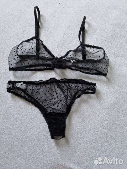 Прозрачное сетчатое нижнее бельё Shein