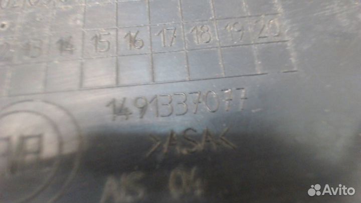 Жабо под дворники Peugeot 807, 2002