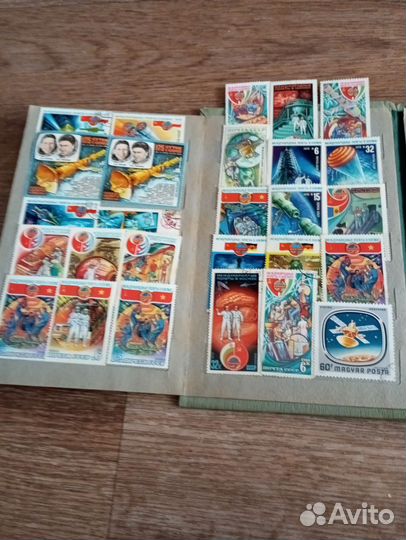 Почтовые марки СССР. Космос